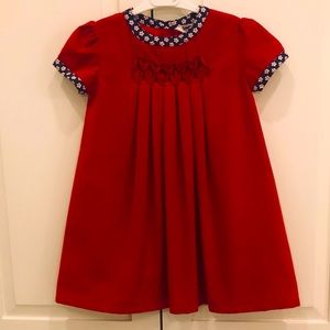 Beebay Red Corduroy Dress